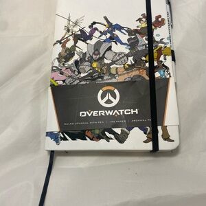 Overwatch: Hardcover Ruled Journal With Pen (Gaming)